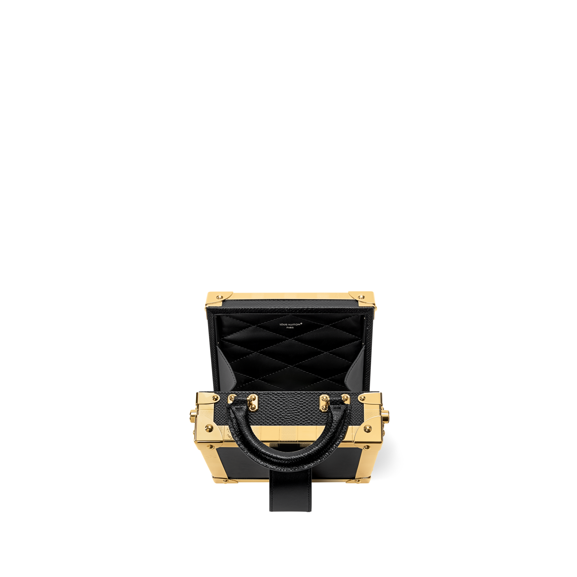 Mini Square Trunk High End Leathers - Trunks, Travel and Home